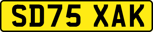 SD75XAK