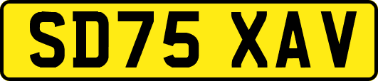 SD75XAV