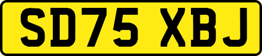 SD75XBJ