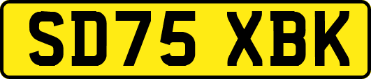 SD75XBK