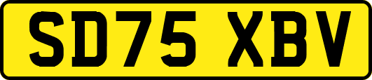 SD75XBV