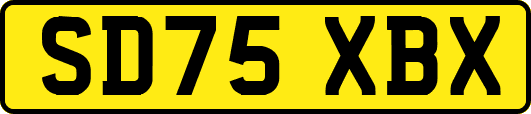 SD75XBX