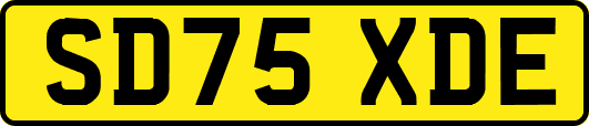SD75XDE