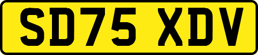 SD75XDV