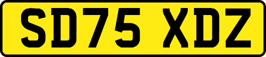 SD75XDZ