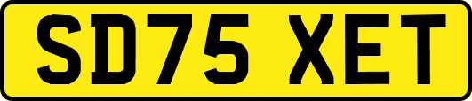 SD75XET