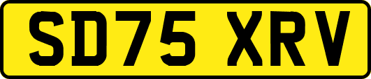 SD75XRV
