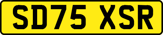 SD75XSR
