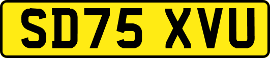 SD75XVU