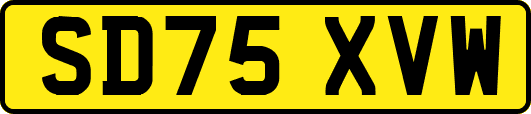SD75XVW