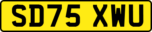 SD75XWU