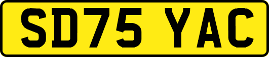 SD75YAC
