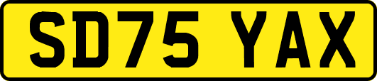SD75YAX