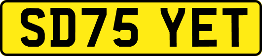 SD75YET