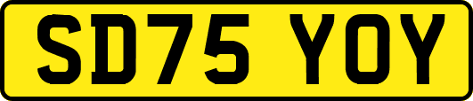 SD75YOY