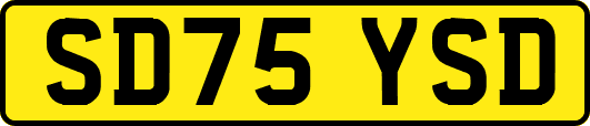SD75YSD