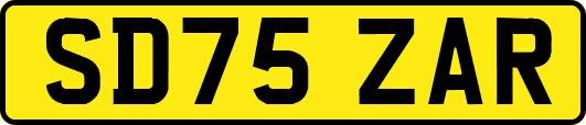 SD75ZAR