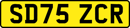SD75ZCR