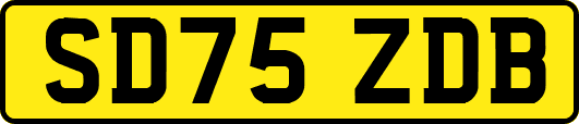 SD75ZDB