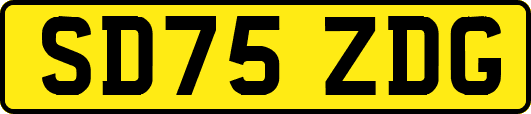 SD75ZDG