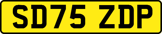 SD75ZDP