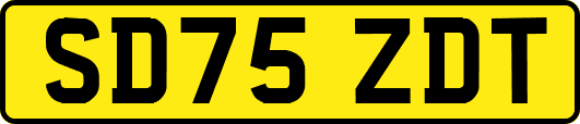 SD75ZDT