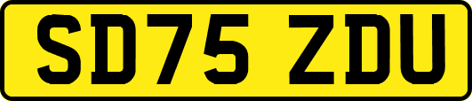 SD75ZDU