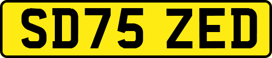 SD75ZED