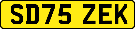 SD75ZEK