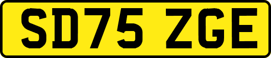 SD75ZGE