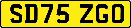 SD75ZGO