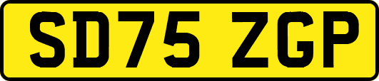 SD75ZGP