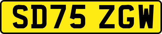 SD75ZGW
