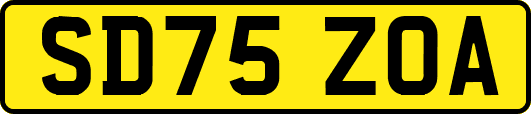 SD75ZOA