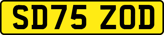 SD75ZOD
