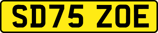 SD75ZOE