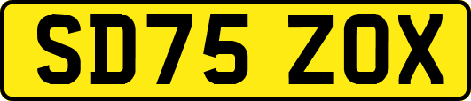 SD75ZOX