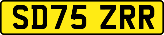 SD75ZRR