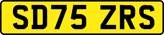 SD75ZRS