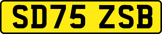 SD75ZSB