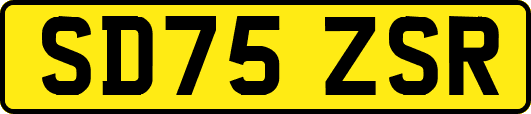 SD75ZSR