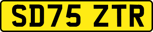 SD75ZTR