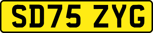 SD75ZYG