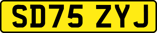 SD75ZYJ