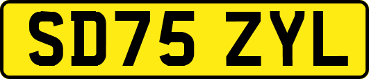 SD75ZYL