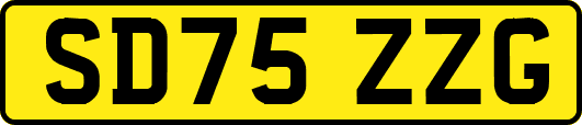 SD75ZZG