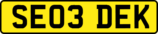 SE03DEK