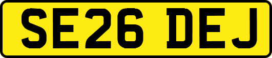 SE26DEJ