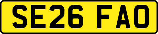 SE26FAO