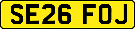 SE26FOJ